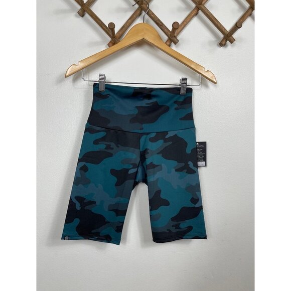 ONZIE High-Rise Camo Biker Shorts Size XS - Picture 1 of 5